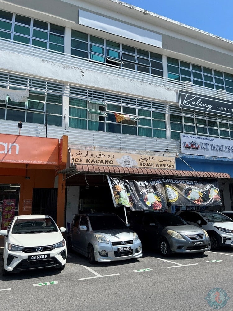 Borneo de Old Taste Luak Miri Rojak Warisan Shop Front