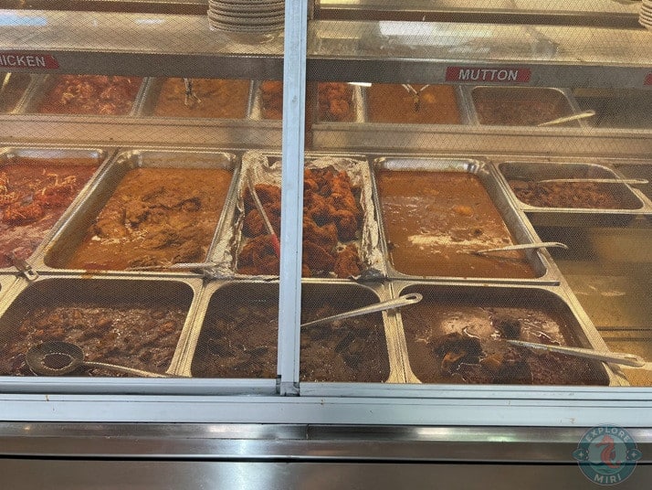 Curry House Miri Airport Chicken and Mutton Curry Variety