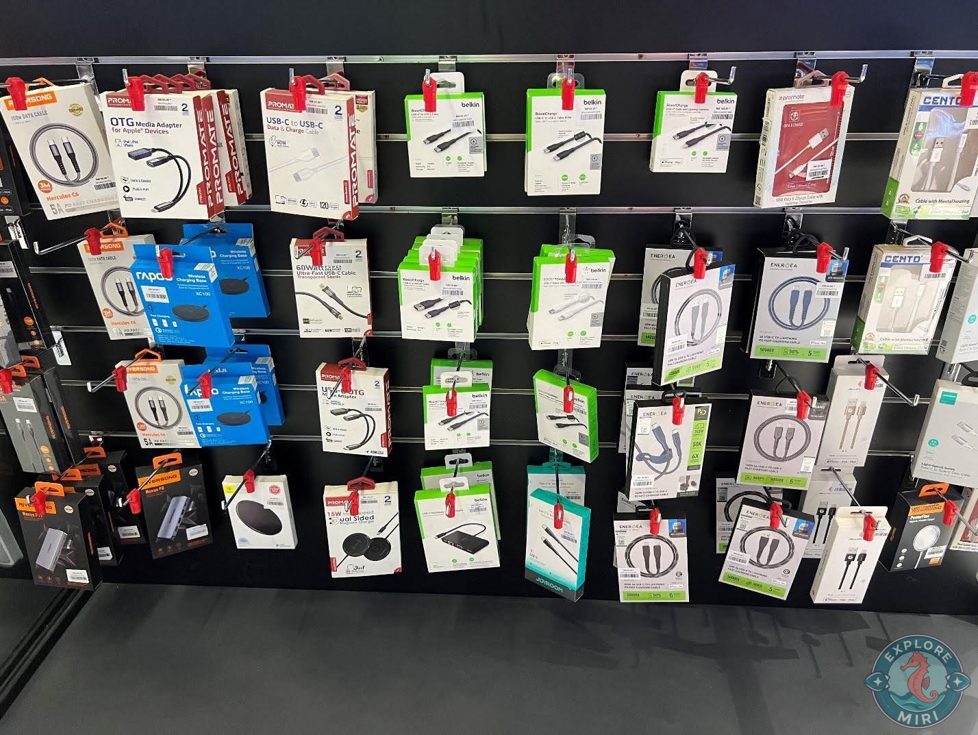 Extension Cords, wireless Chargers, power banks and other connectivity tools