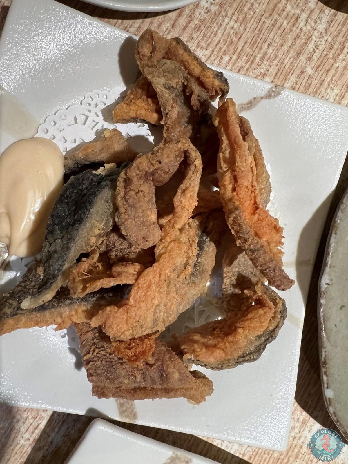 Fried Salmon Skin