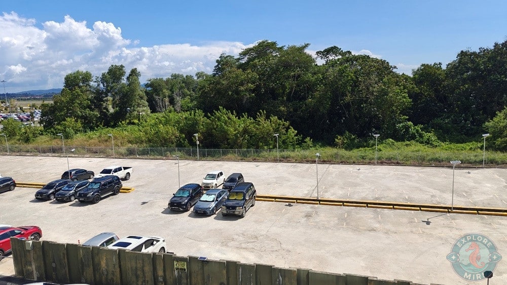Jinhold Hotel Miri Parking Area Aerial View