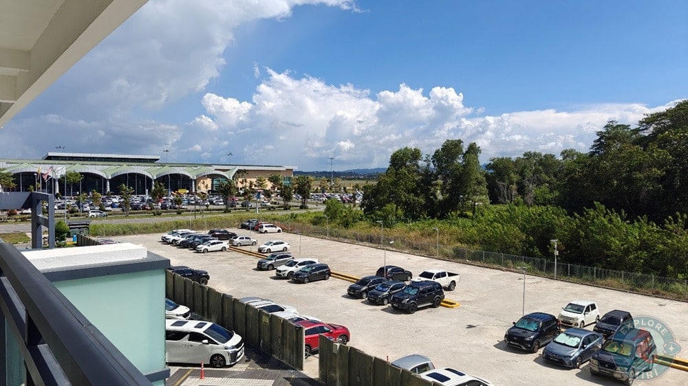 Jinhold Hotel Miri Parking Area Aerial View