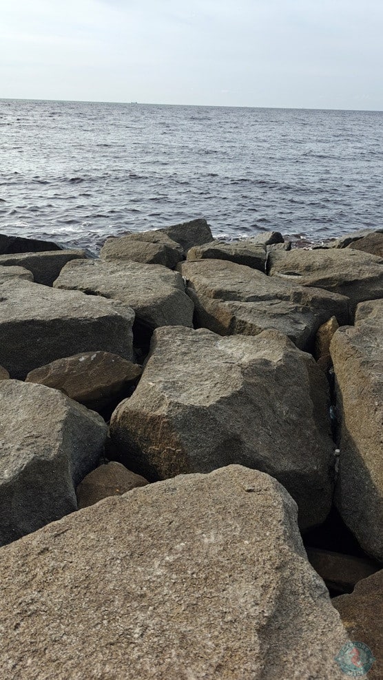 Tanjong Lobang Beach Weathered Pier 0
