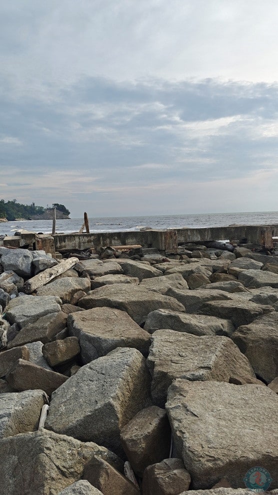 Tanjong Lobang Beach Weathered Pier 2