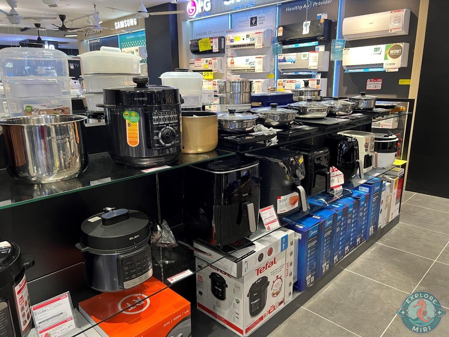 air fryers and induction top cookers