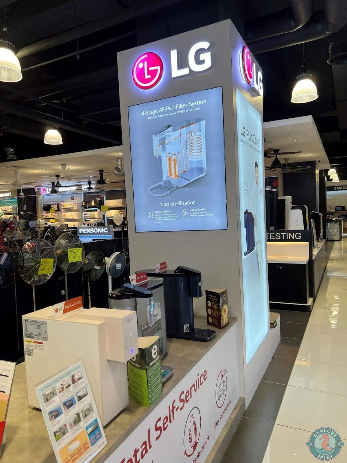 air purifiers in various ranges by LG