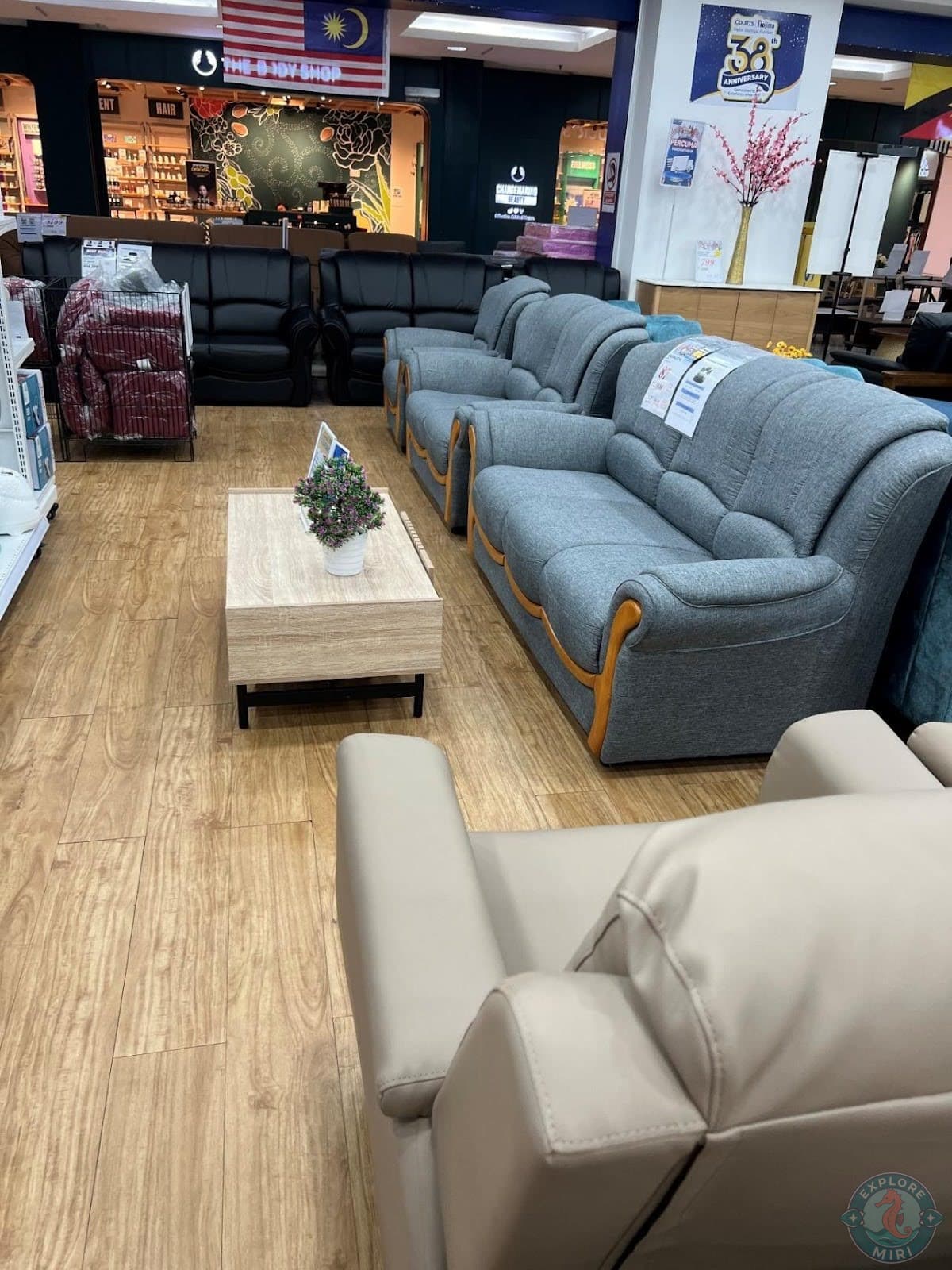 faux leather and other fabric options