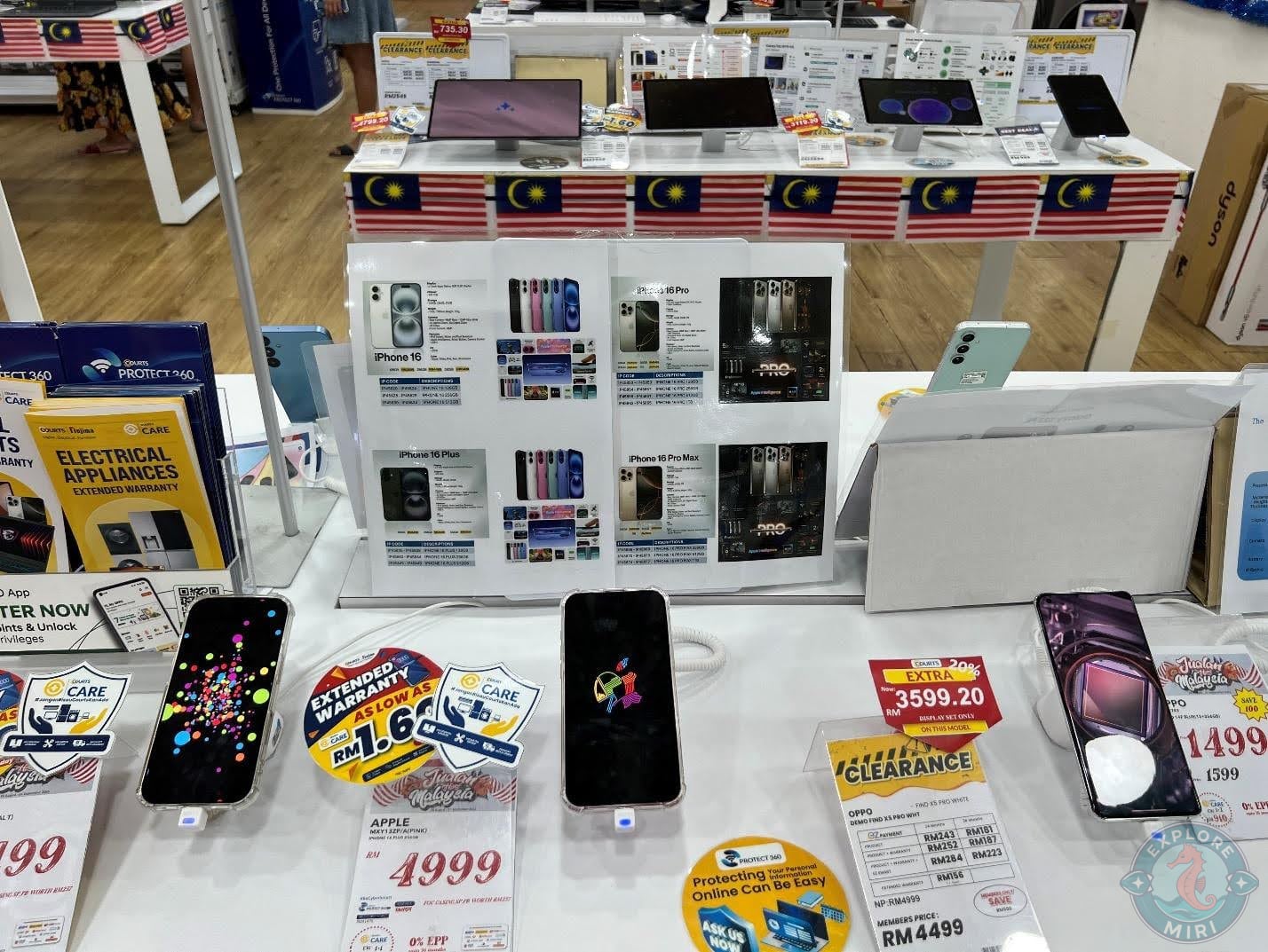 heavy discounts and EMI plans on the phone options