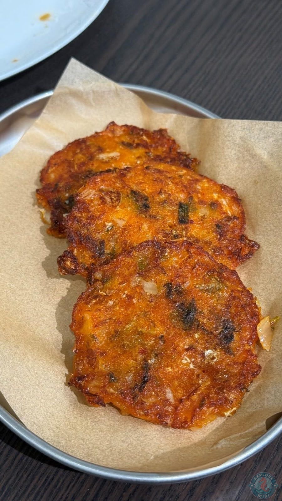 mini Korean pancakes