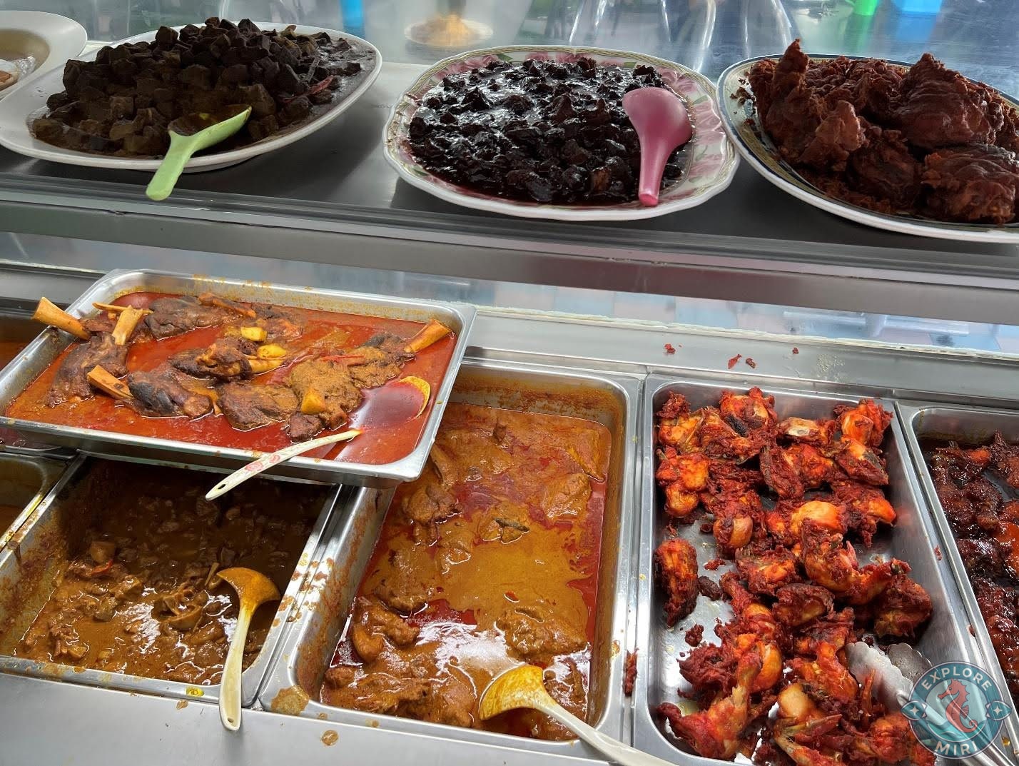 other covered in some chilli sauce