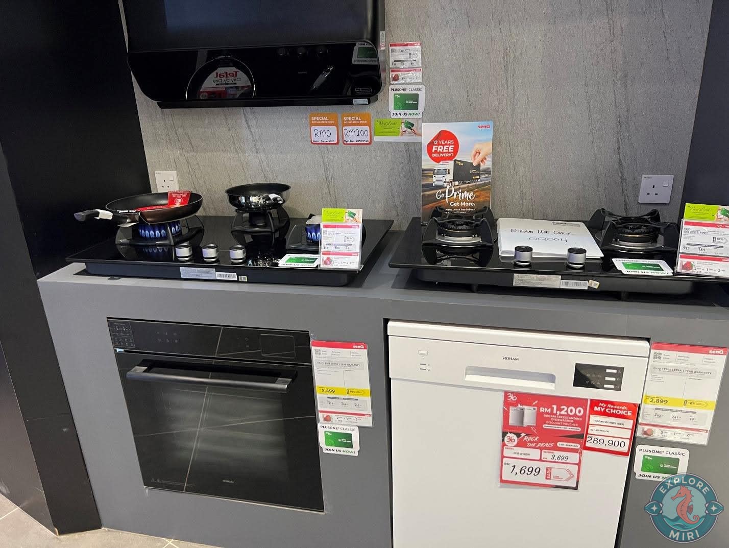 oven and stove sets