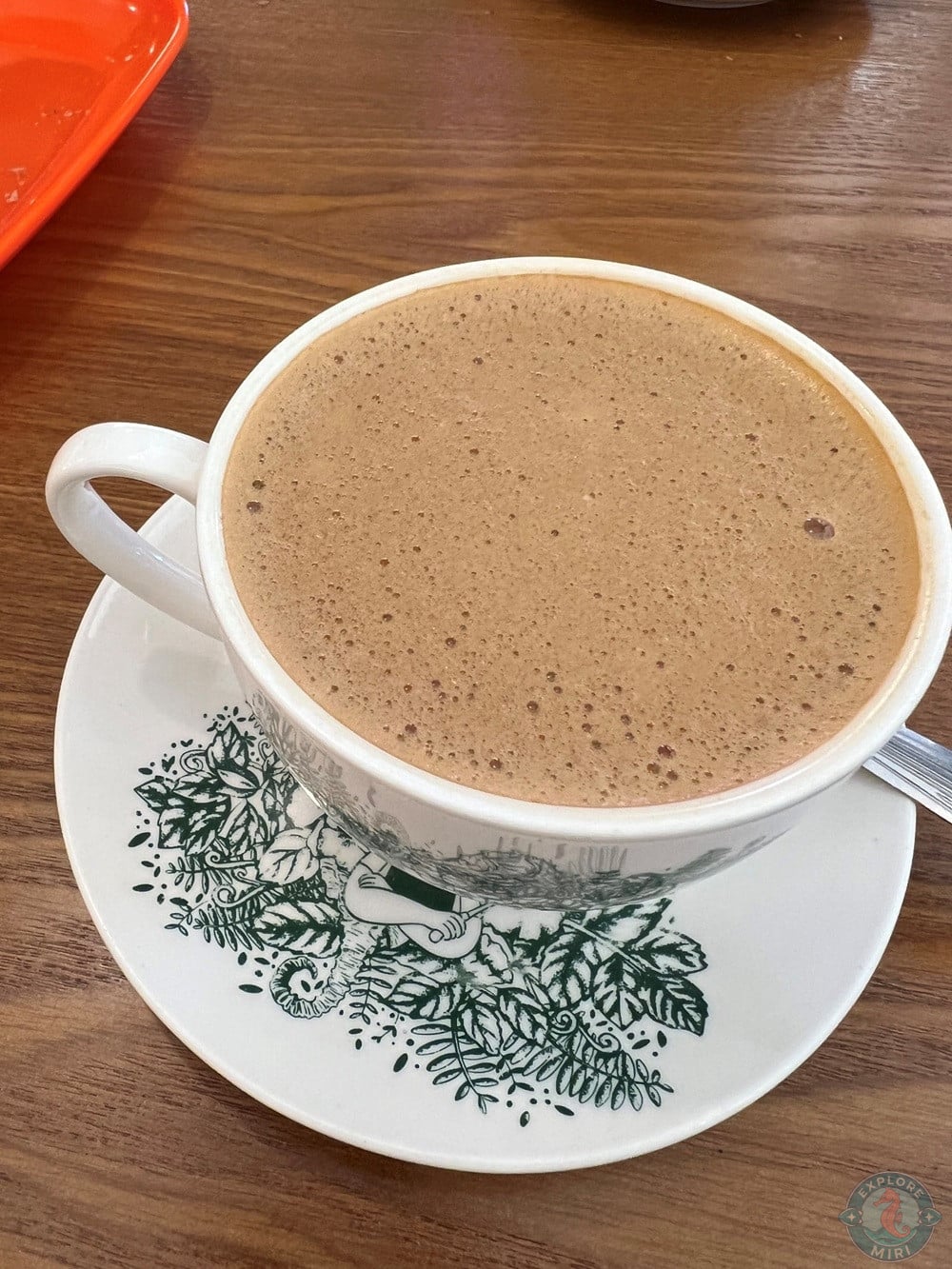 Auntea Kopitiam Marina Signature Hainan White Kopi (Hot) 6