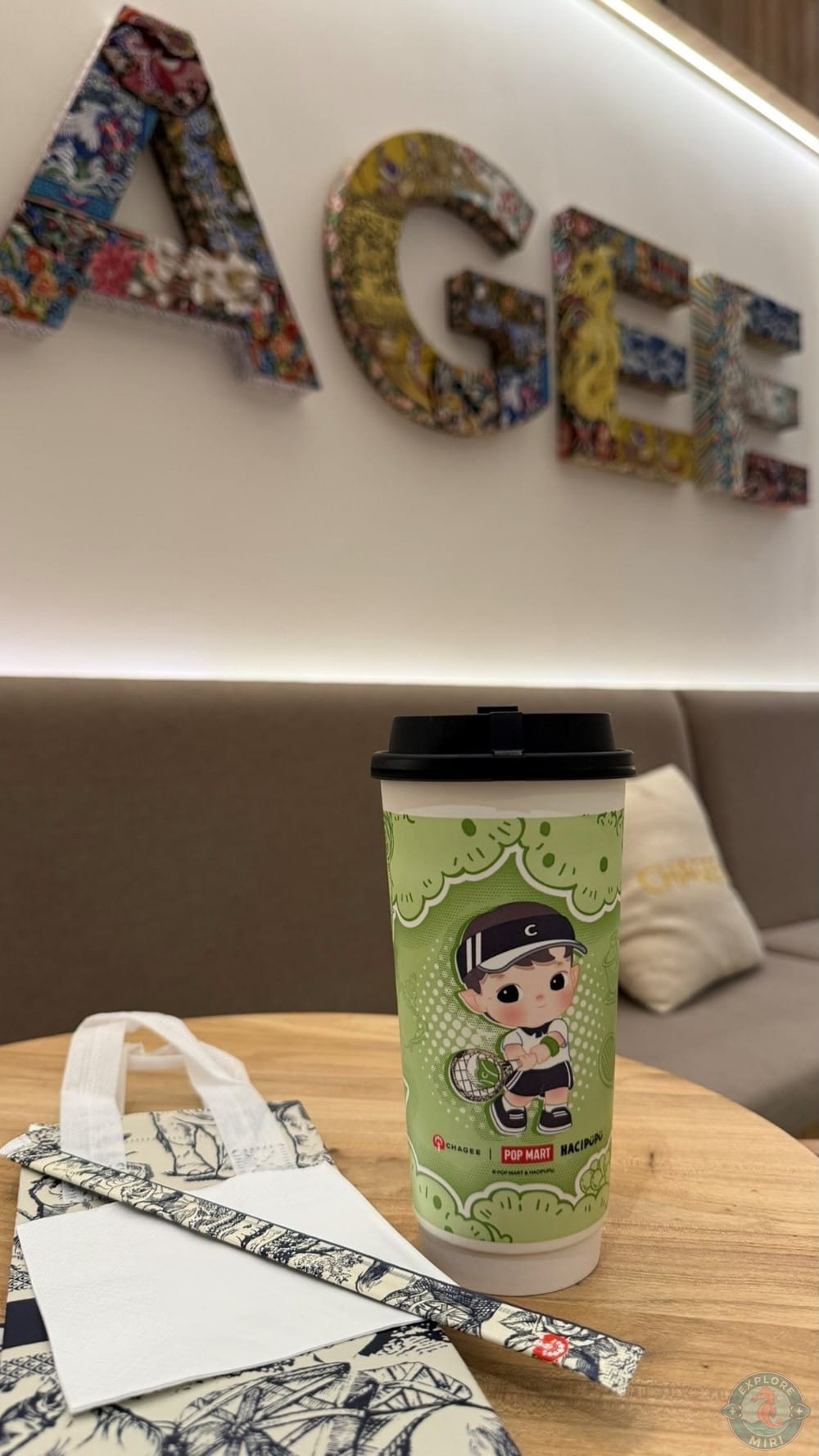 Chagee Miri New Drink Green Grape Milk Tea 13