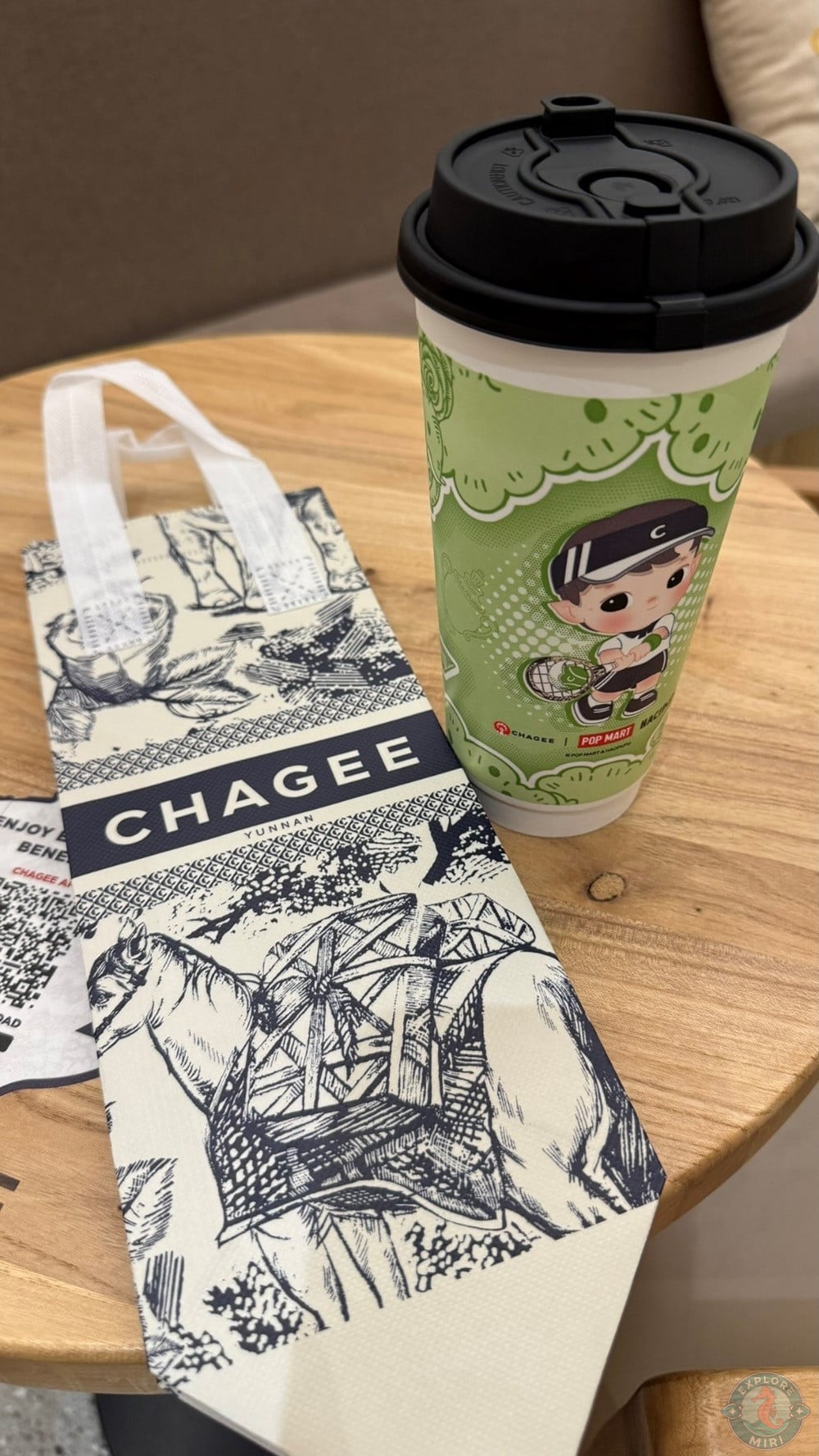 Chagee Miri New Drink Green Grape Milk Tea 14