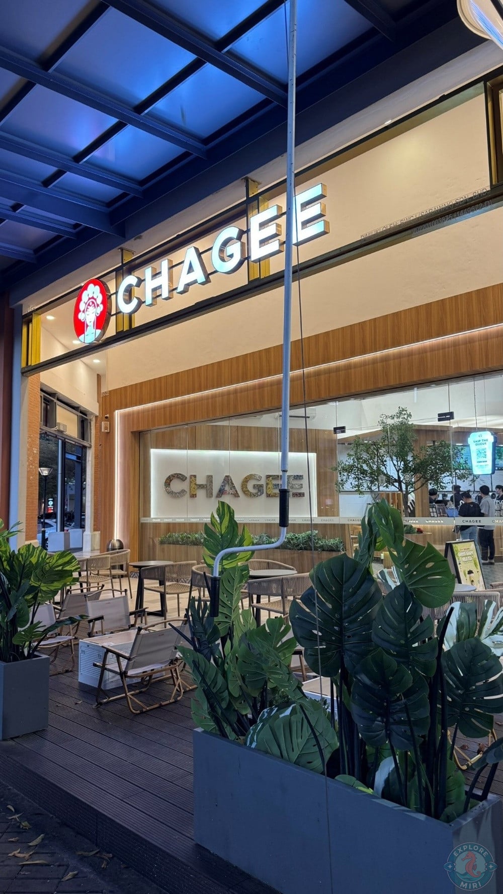 Chagee Miri Times Square Menu 1