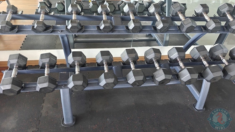 Jinhold Hotel Miri Gym Equipments Dumbbell Rack 23