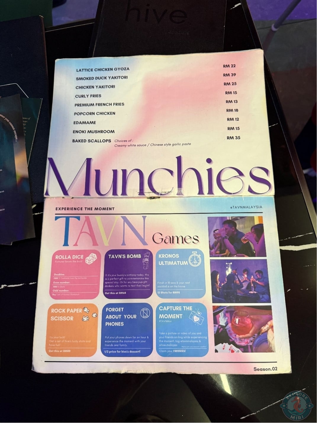 Munchies section