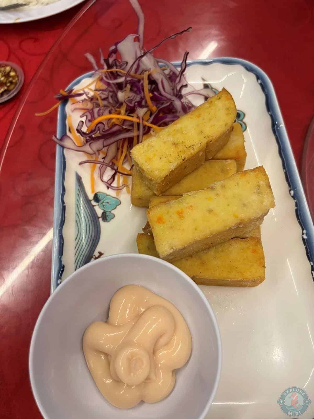 Salad Seafood Bean curd