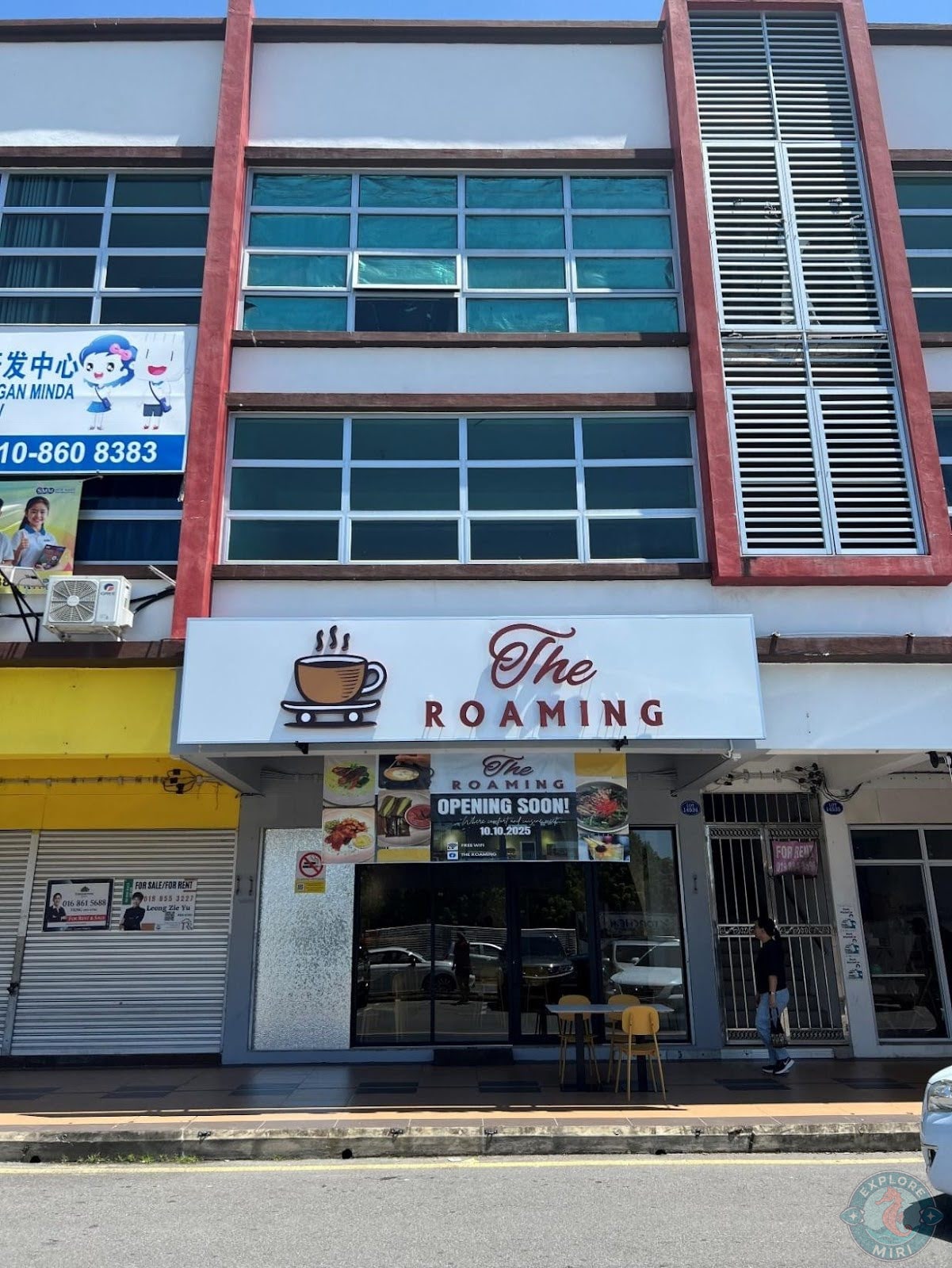 The Roaming Café Near Miri Airport