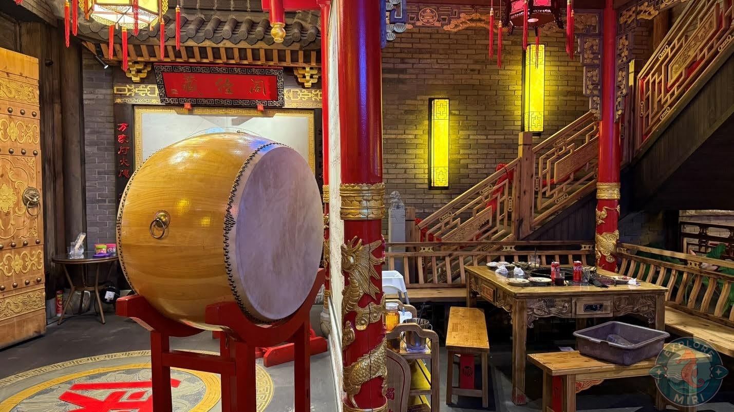 ambience straight out of a Chinese movie