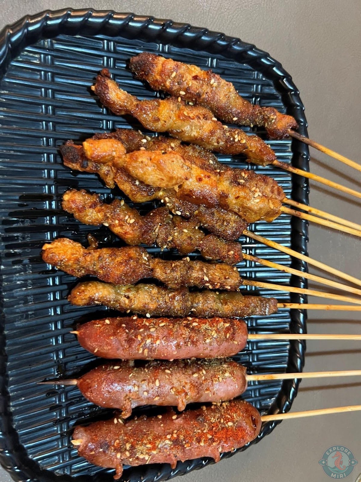 bbq pork and sausage