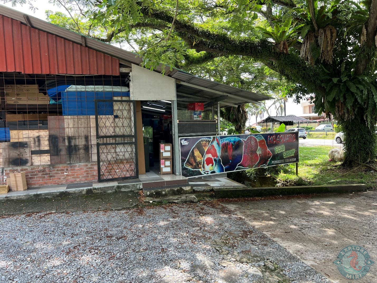 entrance MC aquatic in Miri