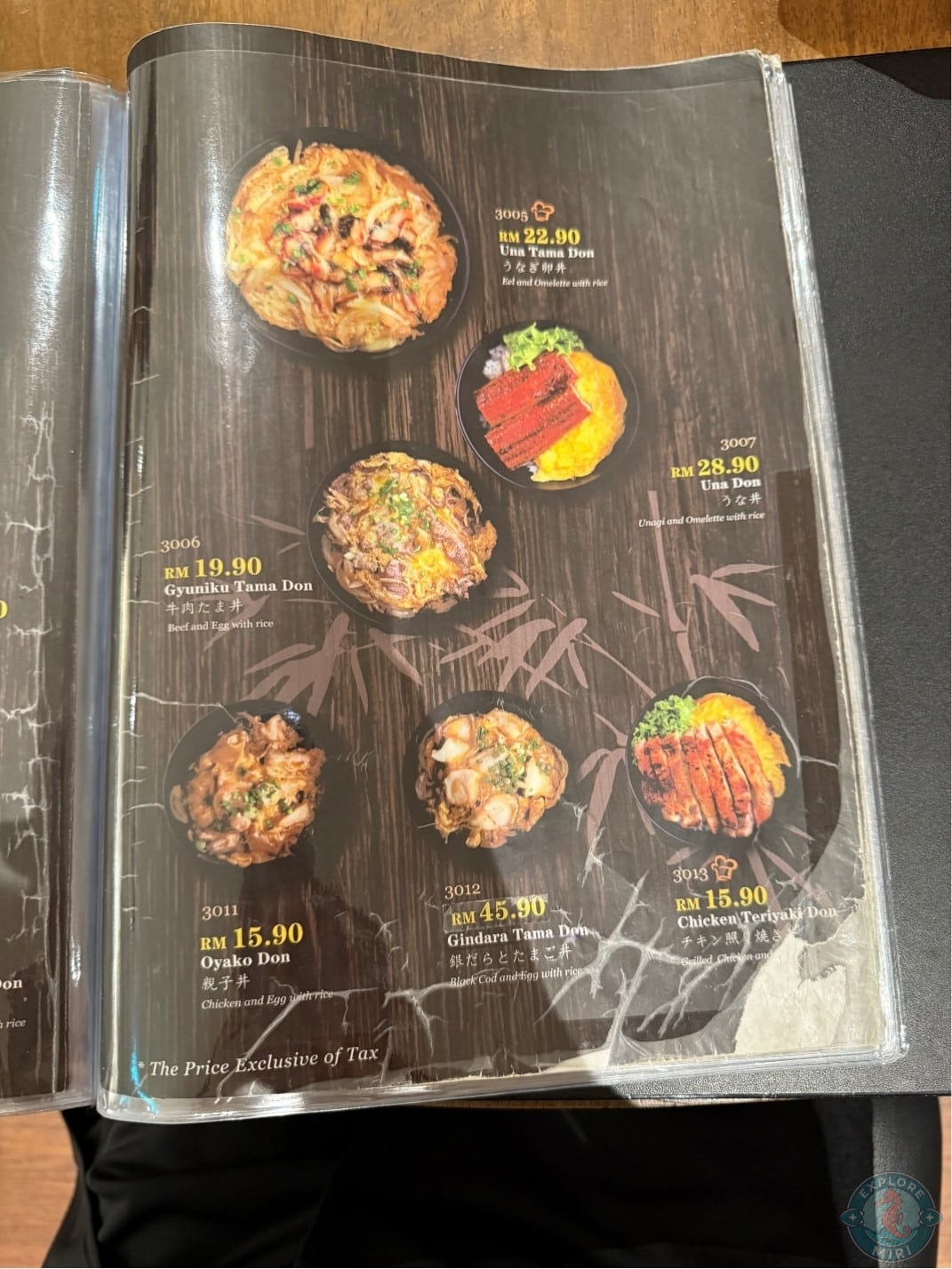 fried seafood topped on rice