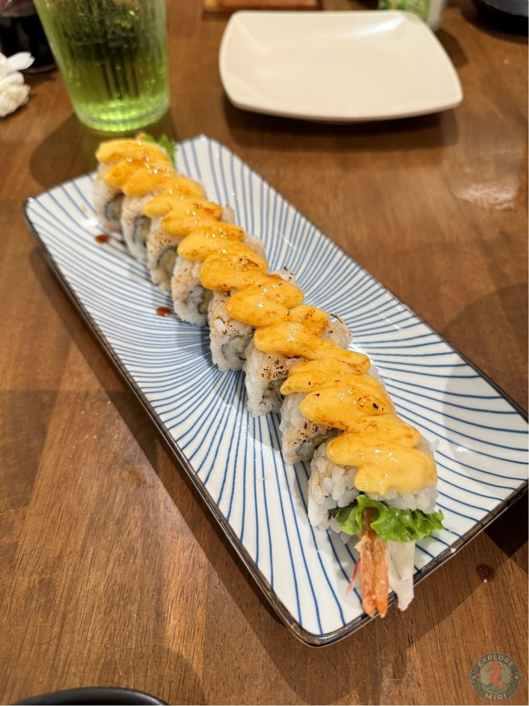 garlic dragon roll