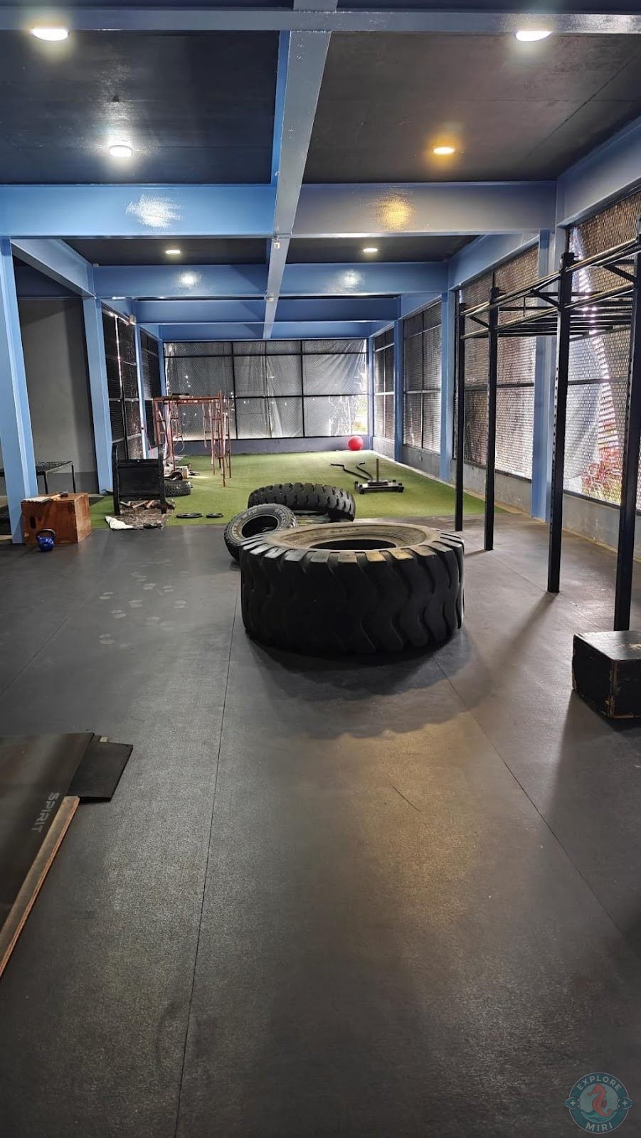 gym was quite spacious