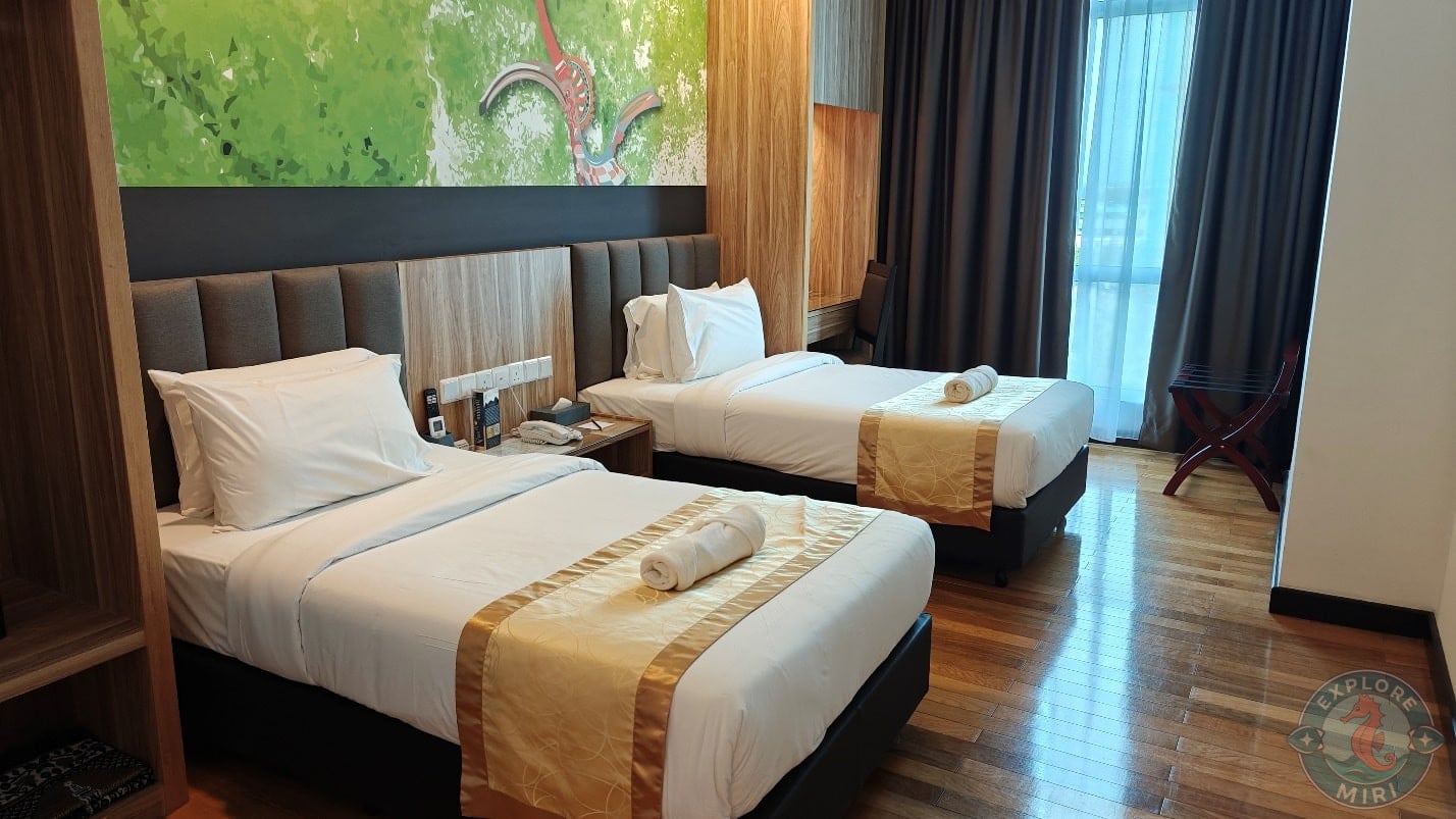 interior was very colourful