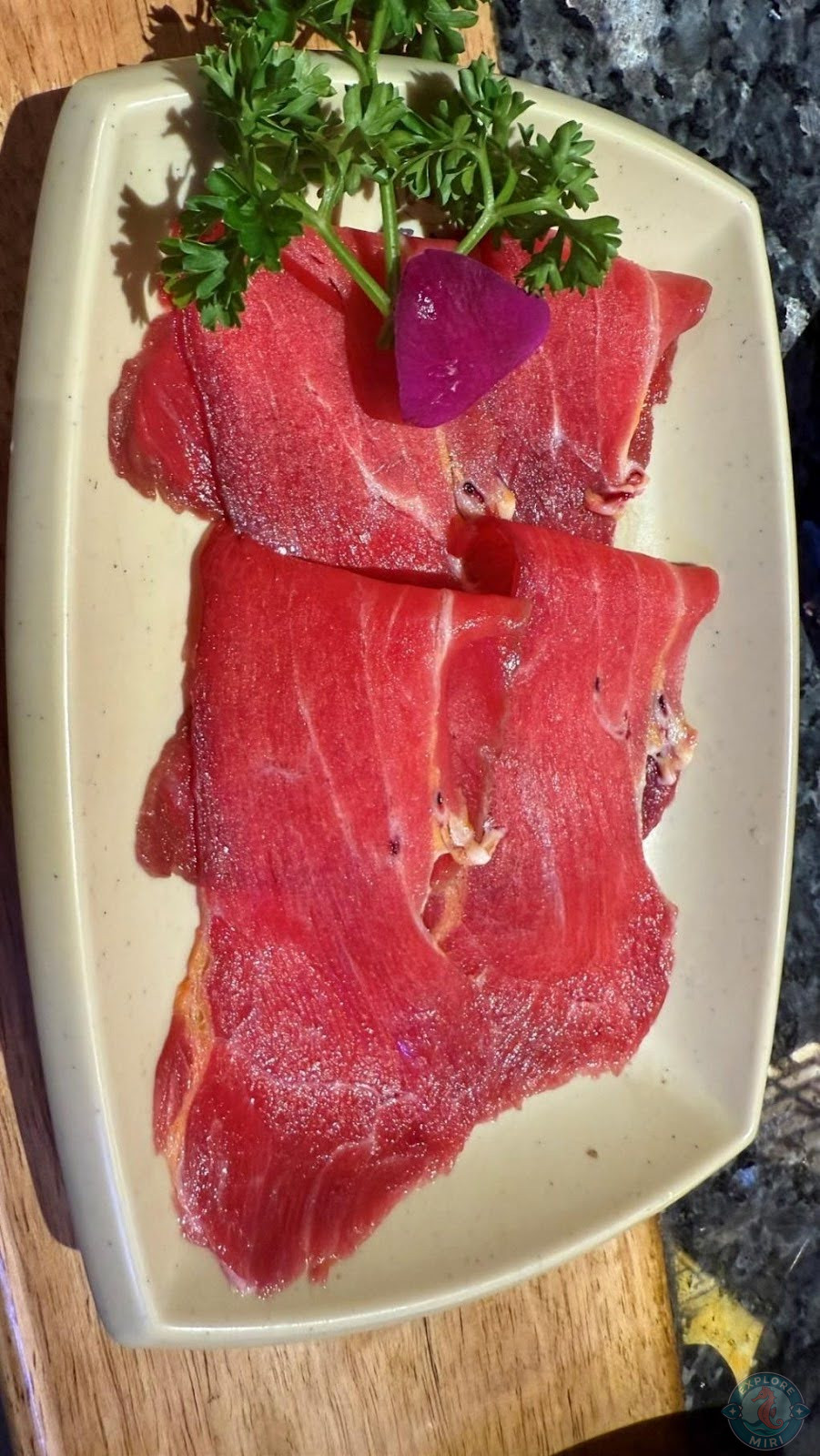 lamb slices that paired well with the Sichuan base