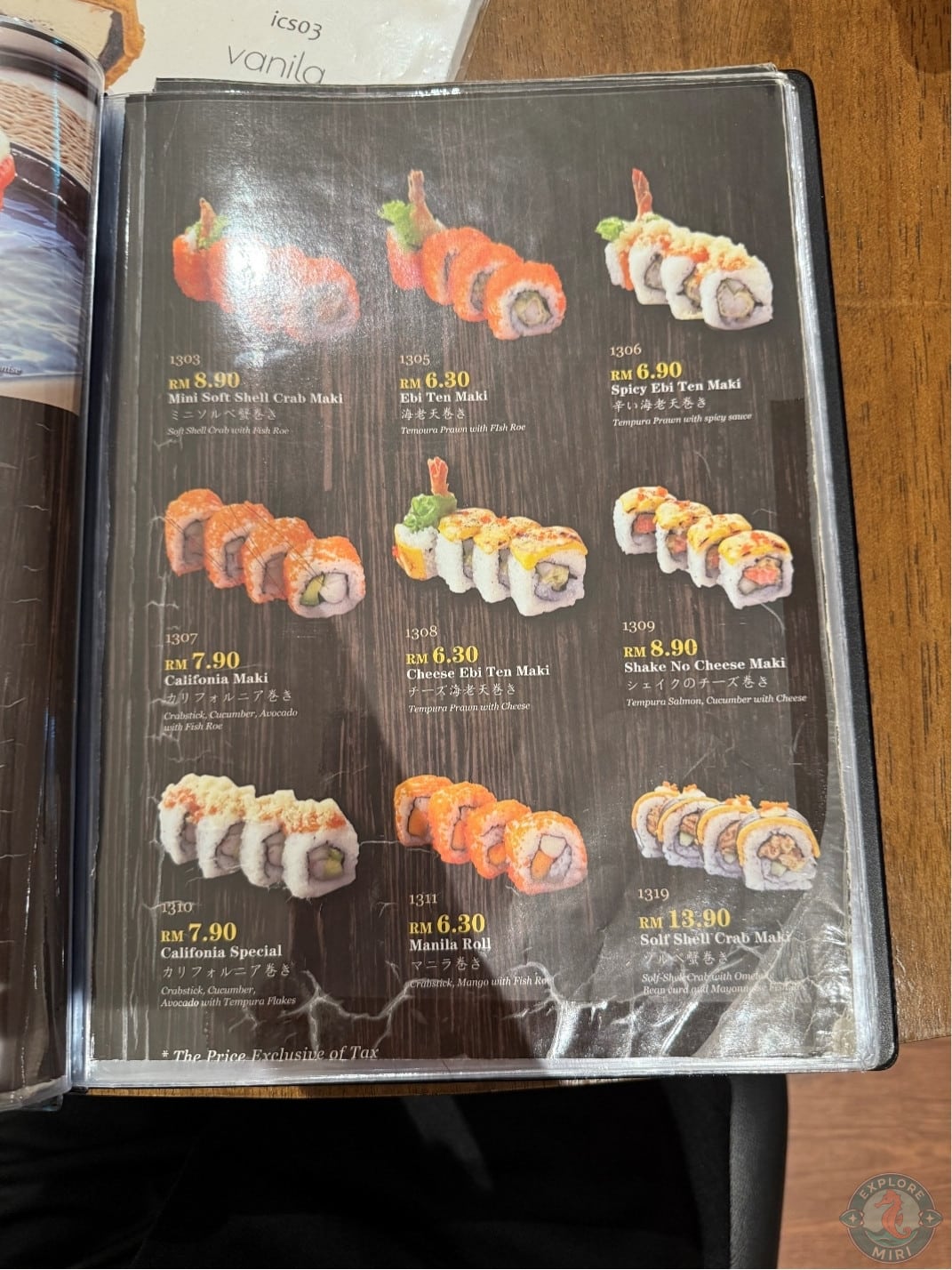 more Sushi rolls