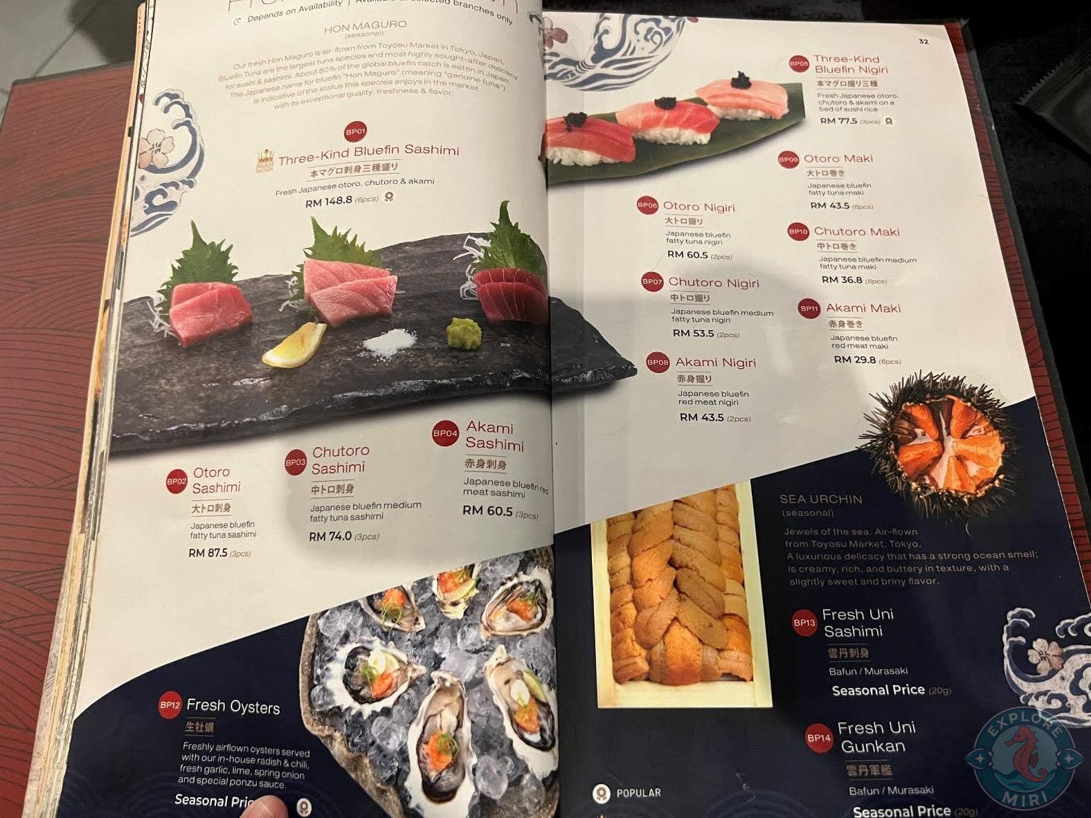 other options along with oysters.