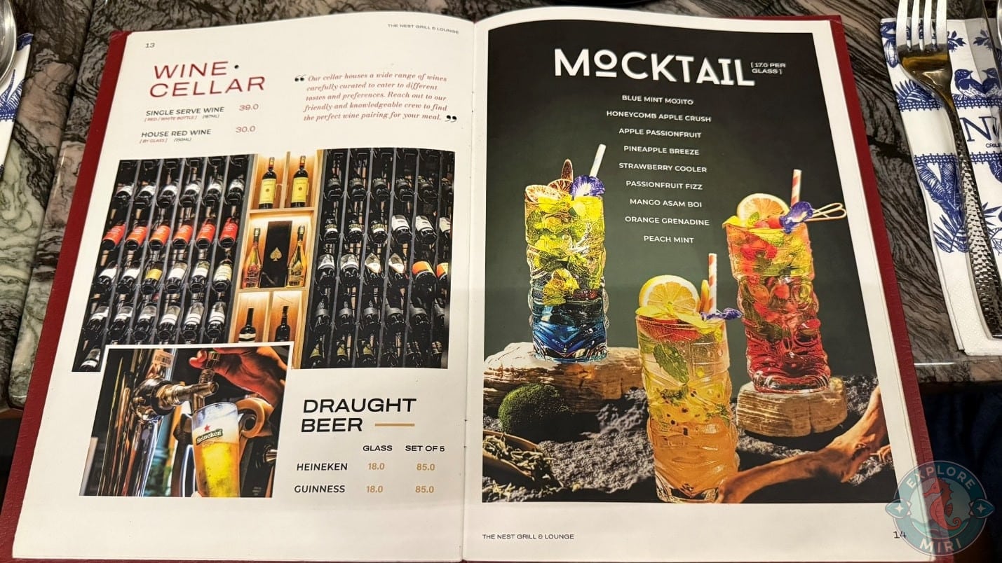 selection of premium wines