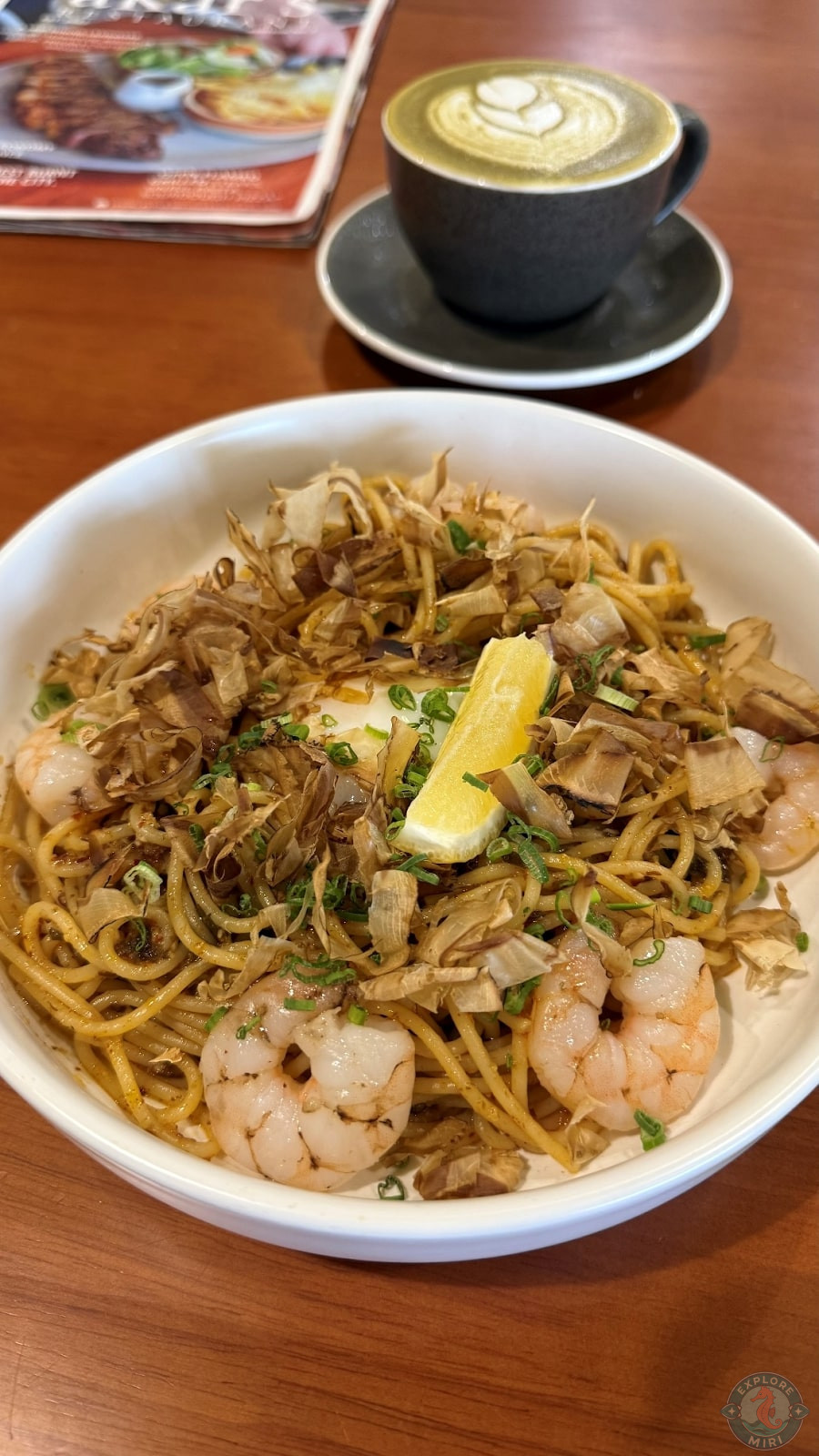 shrimp spaghetti pasta