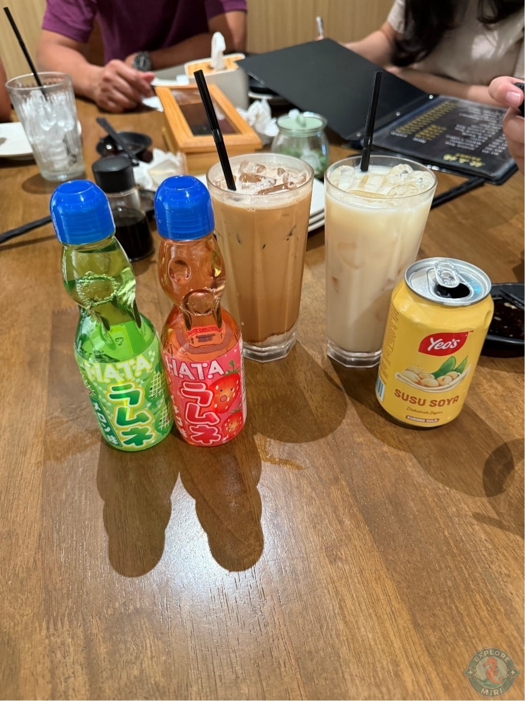some refreshing drinks