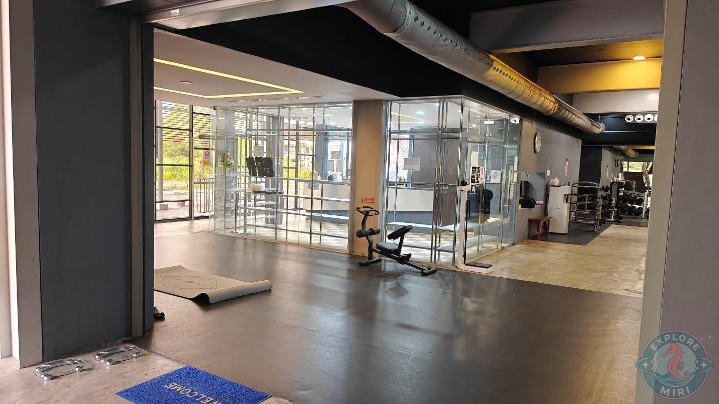 space for yoga and other abs and floor exercises without gear