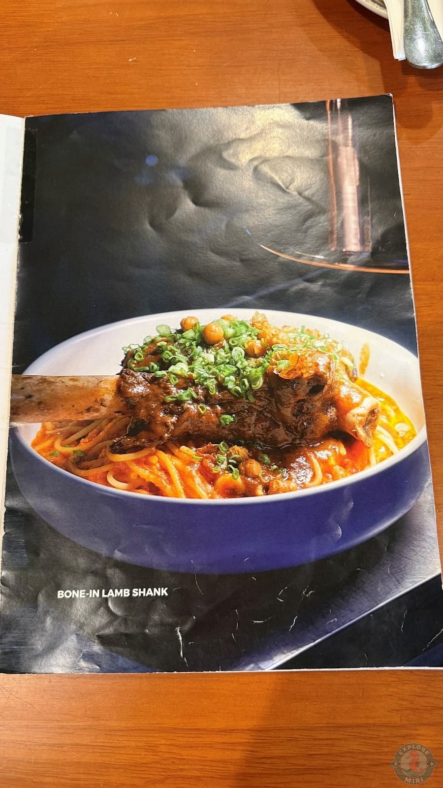 special lamb shank pasta