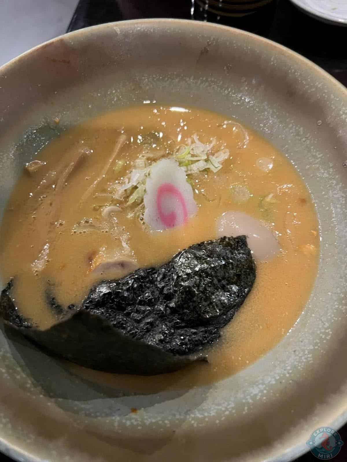 spicy miso paitan ramen