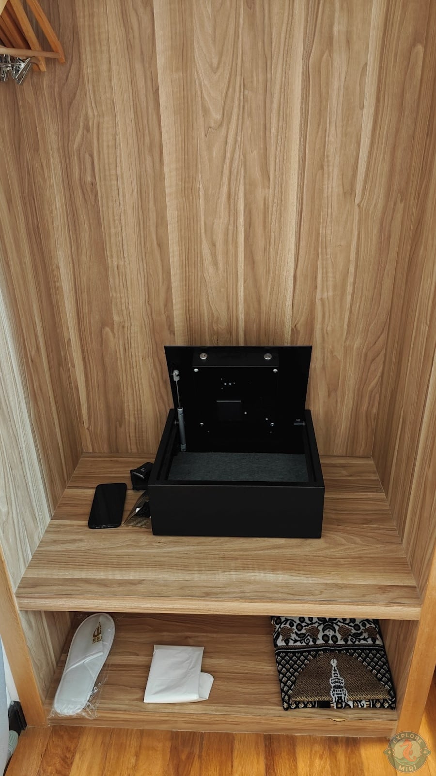 storage contained some basic things