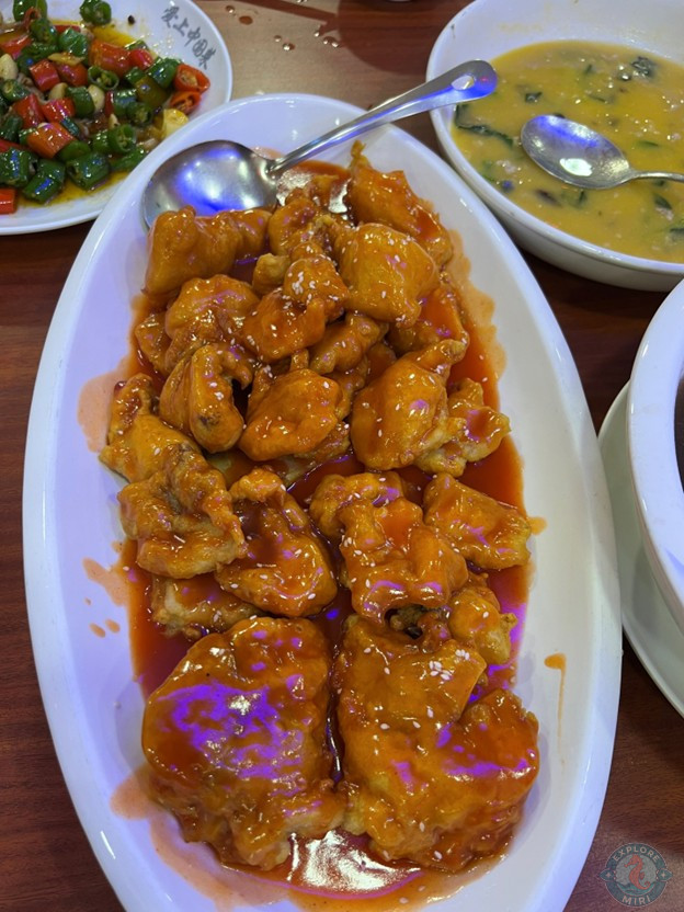 sweet & sour sliced fish