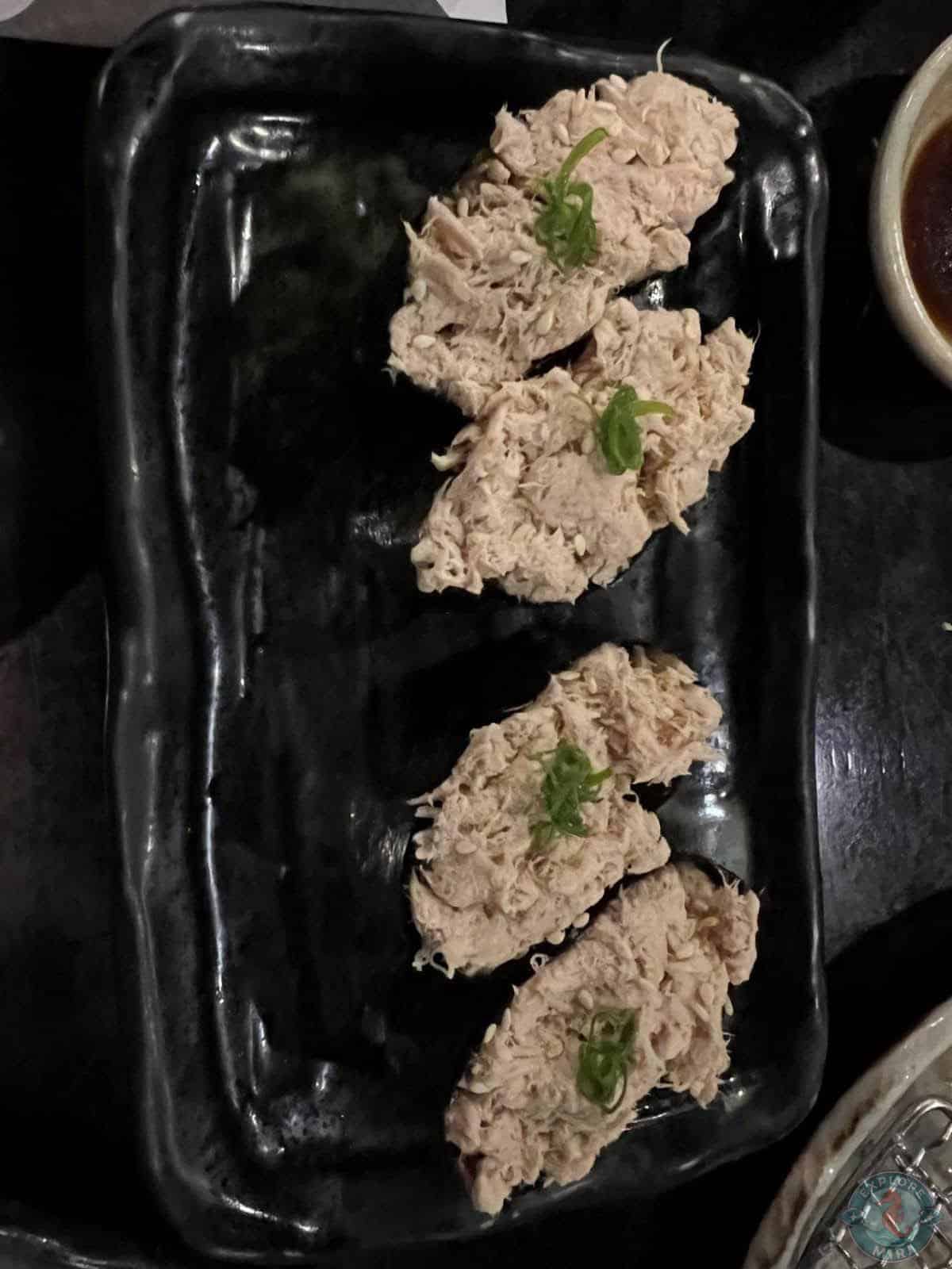 tuna sushi
