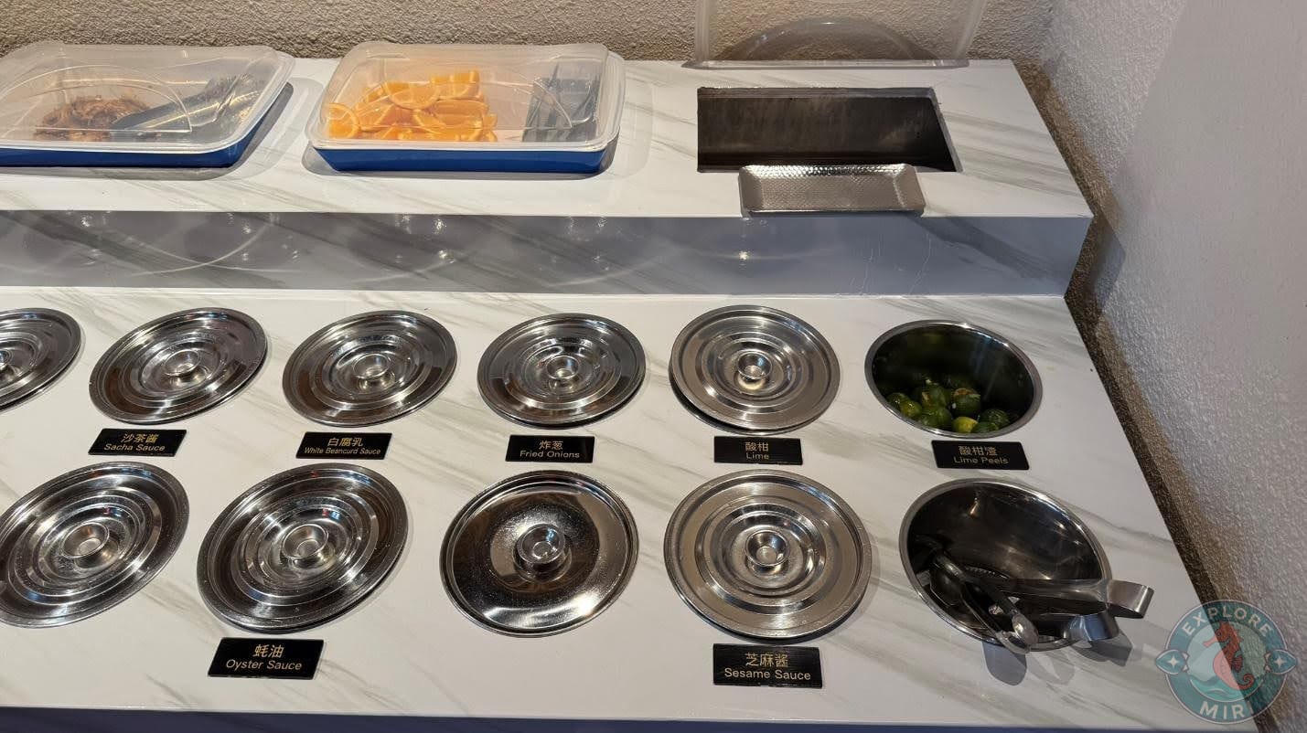 variety of sauce you can mix by yourself