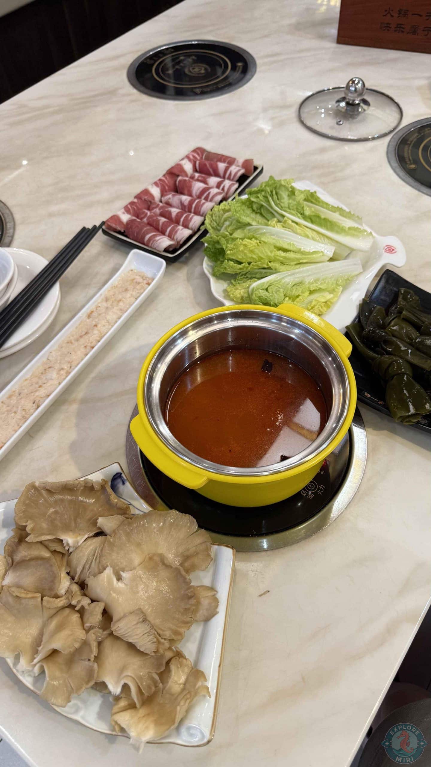 All the items made for a nice hearty meal