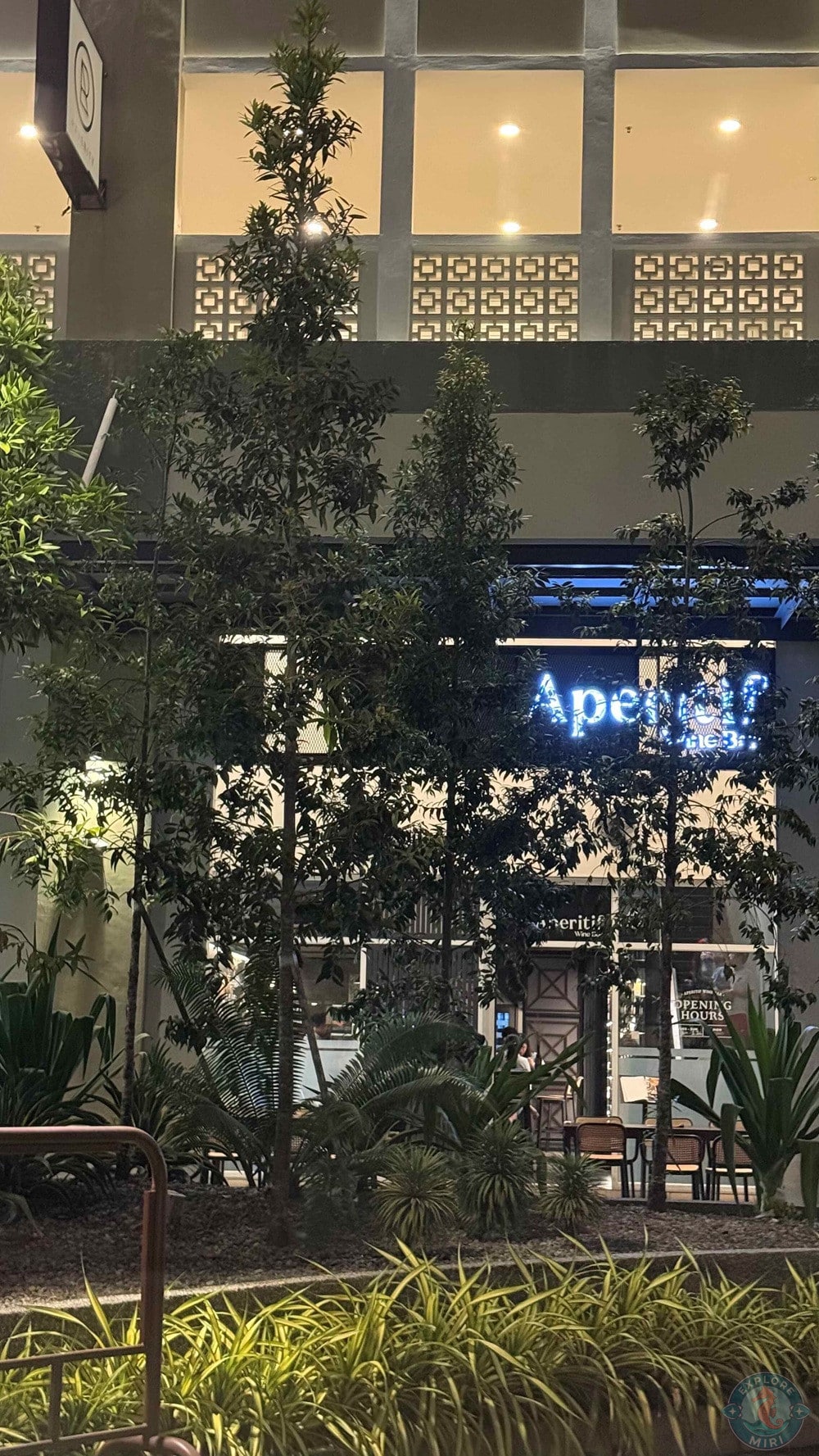 Aperitif Wine Bar Miri Times Square Shop Front 1