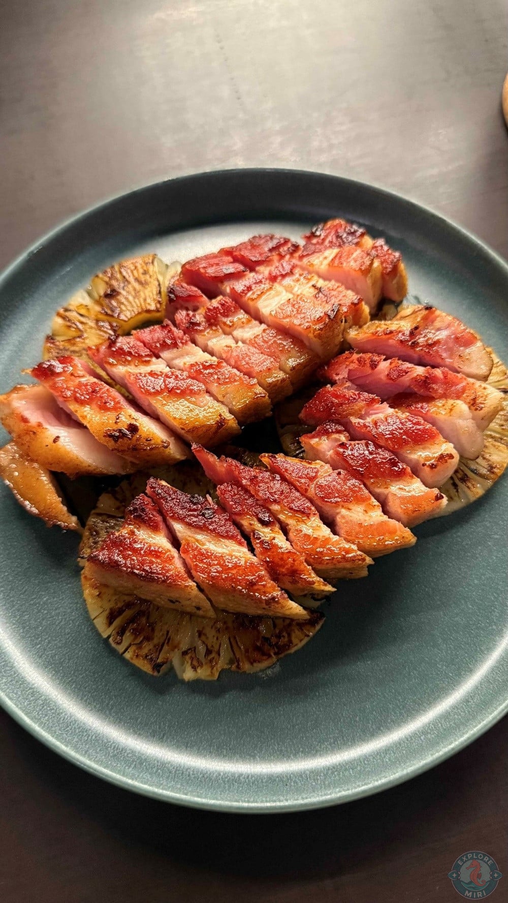 Aperitif Wine Bar Miri Times Square bacon steak 8