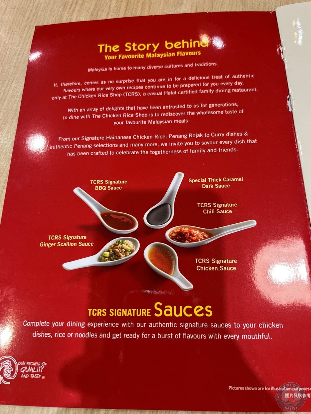 The Chicken Rice Shop Imperial Permaisuri Mall Miri menu story 4