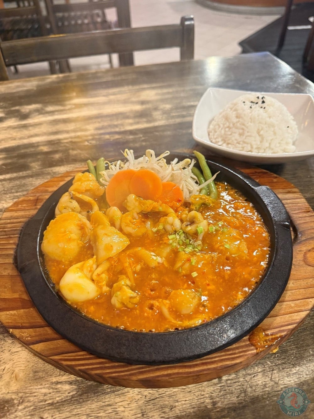 X Cuisine Miri chili egg seafood rice 5