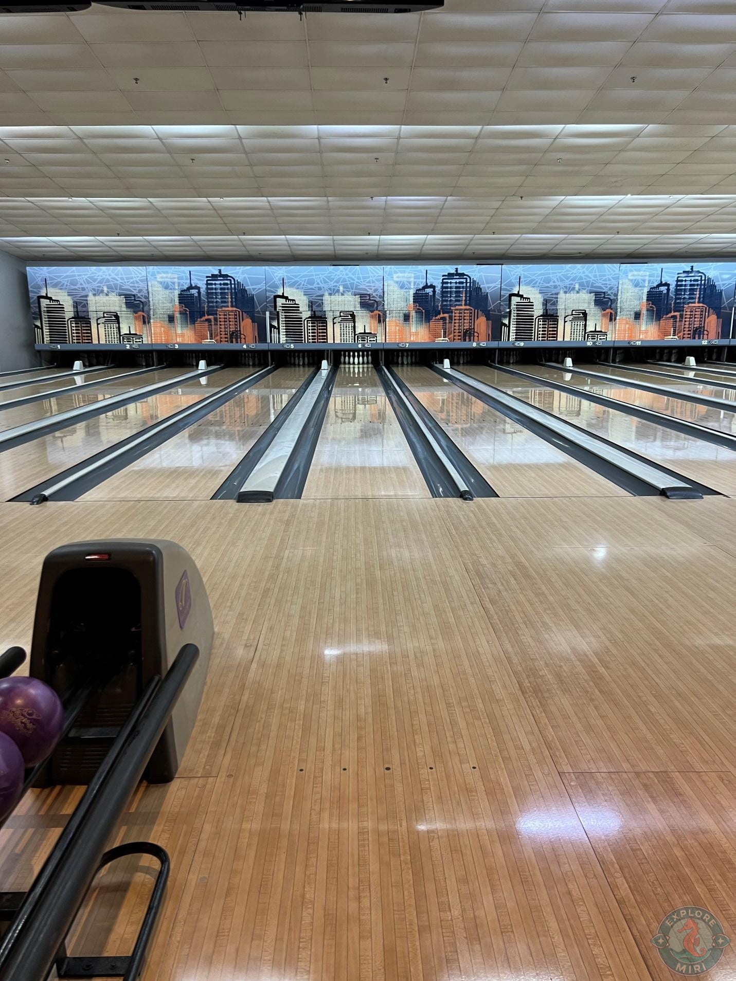 alley looked clean and sleek