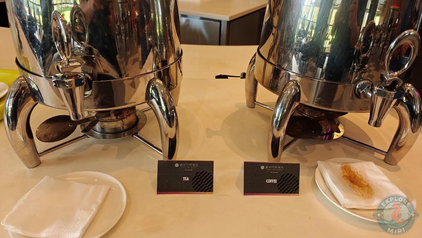 black tea and coffee